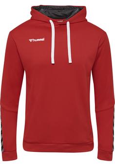 hummel hmlAUTHENTIC POLY HOODIE Hoodie Herren TRUE RED