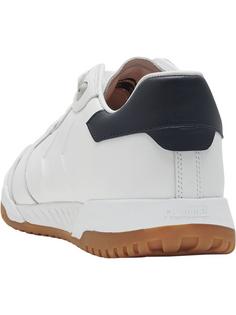 Rückansicht von hummel TOP SPIN REACH LX-E MIXED Sneaker WHITE/BLACK IRIS
