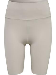 hummel hmlMT GRACE HW TIGHT SHORTS Funktionsshorts Damen CHATEAU GRAY