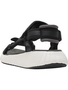 Rückansicht von hummel OPEN TREK SANDAL Sandalen Damen BLACK