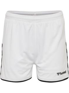 hummel hmlAUTHENTIC POLY SHORTS WOMAN Funktionsshorts Damen WHITE
