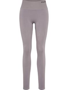 hummel hmlMT FLOW SEAMLESS HW TIGHTS Tights Damen MINIMAL GRAY