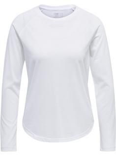 hummel hmlMT VANJA T-SHIRT L/S Funktionsshirt Damen WHITE
