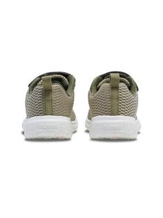Rückansicht von hummel ACTUS RECYCLED JR Sneaker Kinder DEEP LICHEN GREEN