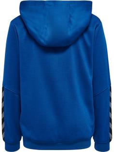 Rückansicht von hummel hmlAUTHENTIC KIDS POLY HOODIE Hoodie Kinder TRUE BLUE