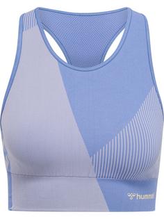 hummel hmlMT UNITE SEAMLESS SPORTS TOP Funktionstop Damen MARINA/LAVENDER