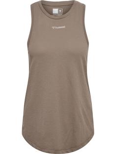 hummel hmlMT VANJA TOP Funktionsshirt Damen DRIFTWOOD