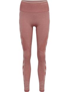 hummel hmlMT ENERGY SEAMLESS HW TIGHTS Tights Damen WITHERED ROSE/ROSE TAN MELANGE
