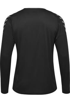 Rückansicht von hummel hmlAUTHENTIC KIDS POLY JERSEY L/S Funktionsshirt Kinder BLACK/WHITE