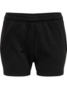 hummel hmlRED BASIC SWEAT SHORTS WOMAN Shorts Damen BLACK