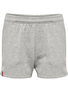 hummel hmlRED BASIC SWEAT SHORTS KIDS Funktionsshorts Kinder GREY MELANGE