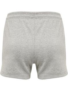 Rückansicht von hummel hmlRED BASIC SWEAT SHORTS KIDS Funktionsshorts Kinder GREY MELANGE