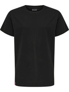 hummel hmlRED BASIC T-SHIRT S/S KIDS Funktionsshirt Kinder BLACK