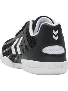 Rückansicht von hummel ROOT ELITE JR LC Hallenschuhe Kinder BLACK