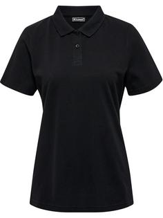 hummel hmlRED STRETCH POLO WOMAN Poloshirt Damen BLACK