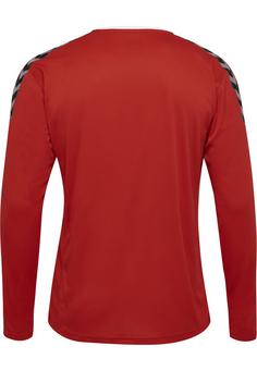 Rückansicht von hummel hmlAUTHENTIC KIDS POLY JERSEY L/S Funktionsshirt Kinder TRUE RED