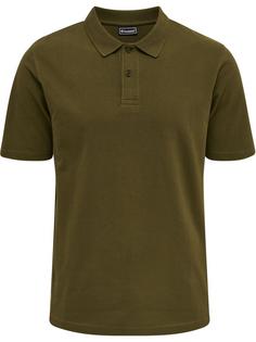 hummel hmlRED STRETCH POLO Poloshirt Herren DARK OLIVE