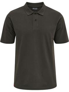 hummel hmlRED STRETCH POLO Poloshirt Herren RAVEN