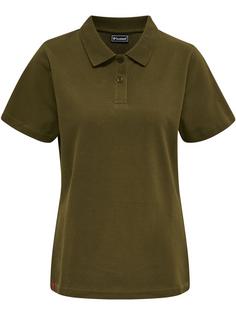 hummel hmlRED CLASSIC POLO WOMAN Funktionsshirt Damen DARK OLIVE