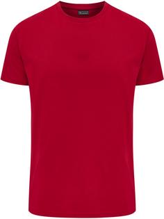 hummel hmlRED BASIC T-SHIRT S/S Funktionsshirt Herren TANGO RED
