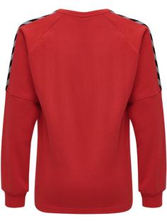 Rückansicht von hummel hmlAUTHENTIC KIDS TRAINING SWEAT Funktionssweatshirt Kinder TRUE RED