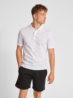 Rückansicht von hummel hmlRED CLASSIC POLO Funktionsshirt Herren WHITE