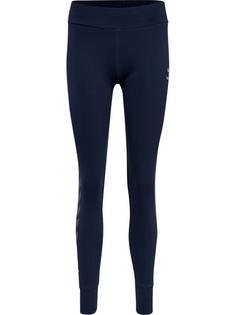 hummel hmlMOVE GRID COTTON TIGHTS Tights Damen MARINE