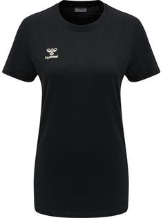 hummel hmlMOVE T-SHIRT WOMAN Funktionsshirt Damen BLACK