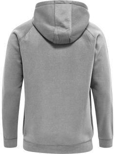 Rückansicht von hummel hmlRED CLASSIC ZIP HOODIE Hoodie Herren GREY MELANGE
