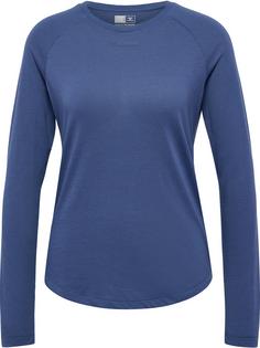 hummel hmlMT VANJA T-SHIRT L/S Funktionsshirt Damen BLUE INDIGO