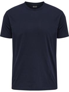 hummel hmlRED BASIC T-SHIRT S/S Funktionsshirt Herren MARINE