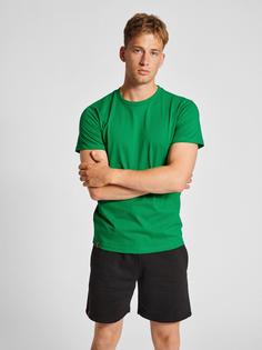 Rückansicht von hummel hmlRED HEAVY T-SHIRT S/S Funktionsshirt Herren JOLLY GREEN