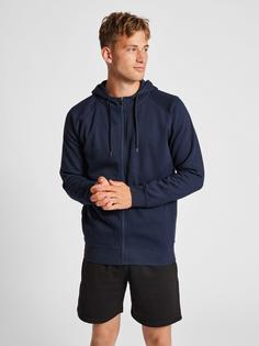 Rückansicht von hummel hmlRED CLASSIC ZIP HOODIE Hoodie Herren MARINE