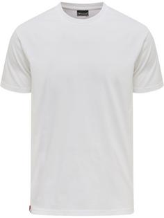 hummel hmlRED BASIC T-SHIRT S/S Funktionsshirt Herren WHITE