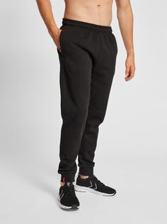 Rückansicht von hummel hmlRED BASIC SWEAT PANTS Trainingshose Herren BLACK