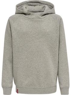 hummel hmlRED CLASSIC HOODIE KIDS Hoodie Kinder GREY MELANGE