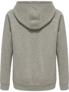 Rückansicht von hummel hmlRED CLASSIC HOODIE KIDS Hoodie Kinder GREY MELANGE