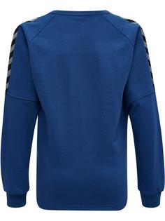 Rückansicht von hummel hmlAUTHENTIC KIDS TRAINING SWEAT Funktionssweatshirt Kinder TRUE BLUE
