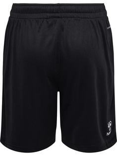 Rückansicht von hummel hmlCORE XK POLY COACH SHORTS KIDS Funktionsshorts Kinder BLACK