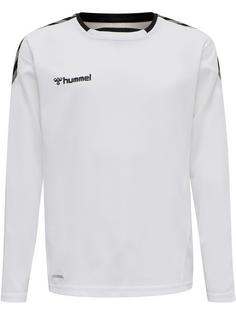 hummel hmlAUTHENTIC KIDS POLY JERSEY L/S Funktionsshirt Kinder WHITE