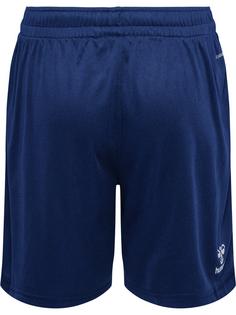 Rückansicht von hummel hmlCORE XK POLY COACH SHORTS KIDS Funktionsshorts Kinder MARINE