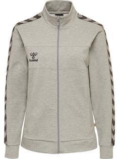 hummel hmlMOVE CLASSIC ZIP JACKET WOMAN Funktionssweatshirt Damen GREY MELANGE