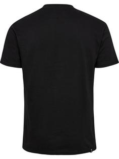 Rückansicht von hummel hmlMOVER COTTON T-SHIRT S/S Funktionsshirt Herren BLACK