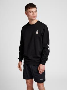 Rückansicht von hummel hmlLGC JEREMY SWEATSHIRT Sweatshirt Herren BLACK