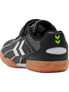 Rückansicht von hummel ROOT ELITE JR VC Fitnessschuhe Kinder BLACK