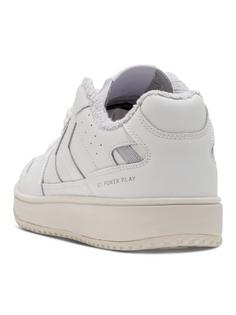 Rückansicht von hummel ST. POWER PLAY RETRO Sneaker WHITE/LUNAR ROCK
