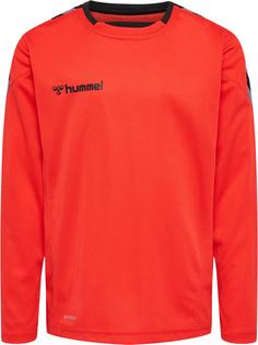 hummel hmlAUTHENTIC KIDS POLY JERSEY L/S Funktionsshirt Kinder FIRE RED