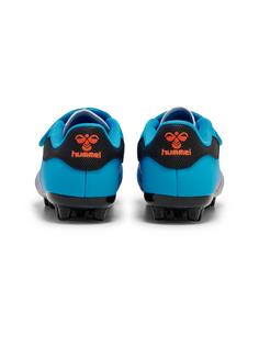 Rückansicht von hummel HATTRICK M.G. JR Fußballschuhe Kinder BLUE/ORANGE