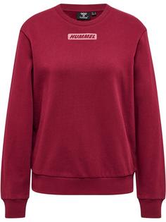 hummel hmlTE ELEMENT SWEATSHIRT Funktionssweatshirt Damen CABERNET