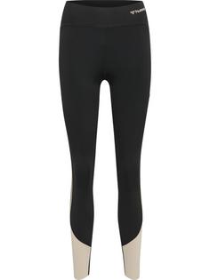 hummel hmlMT RIGA HIGH WAIST TIGHTS Tights Damen BLACK/CHATEAU GREY